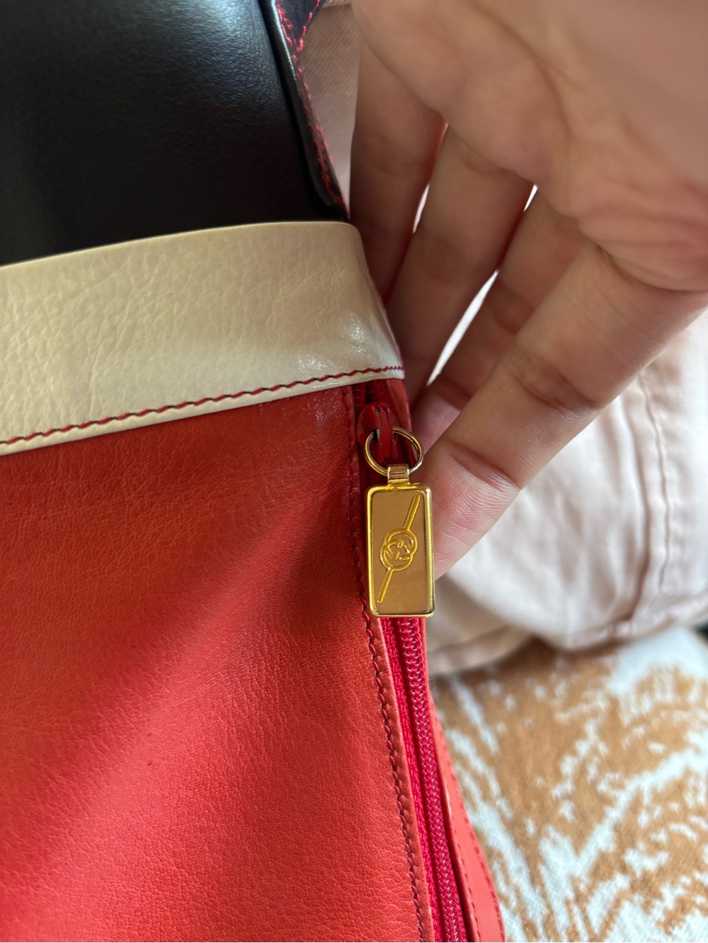 Vintage Rare Gucci leather bag - Picture 5 of 12
